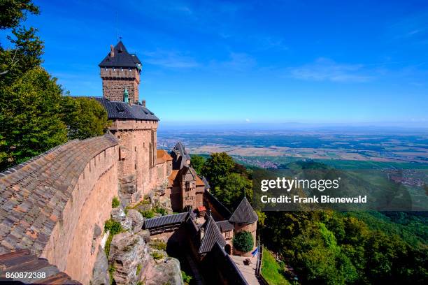 Château du Haut-Koenigsbourg, Haut-Koenigsbourg Castle is located at the foot of Alsace hills.