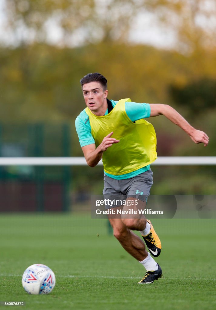 Aston Villa Training and Press Conference