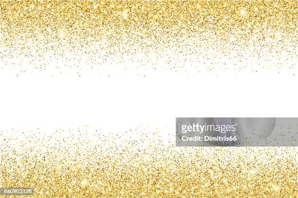 Gold Glitter Texture Vector Gradient Background High-Res Vector Graphic -  Getty Images