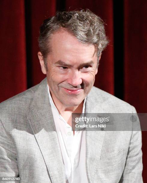 Composer Carter Burwell on stage during The Academy of Motion Picture Arts & Sciences Official Academy Screening of Wonderstruck at MOMA on October...