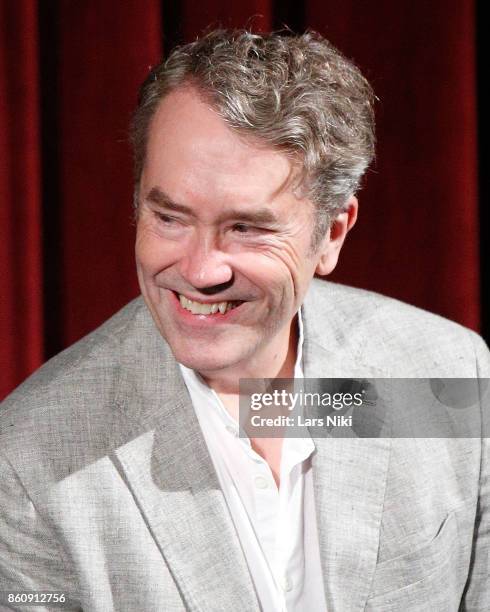 Composer Carter Burwell on stage during The Academy of Motion Picture Arts & Sciences Official Academy Screening of Wonderstruck at MOMA on October...