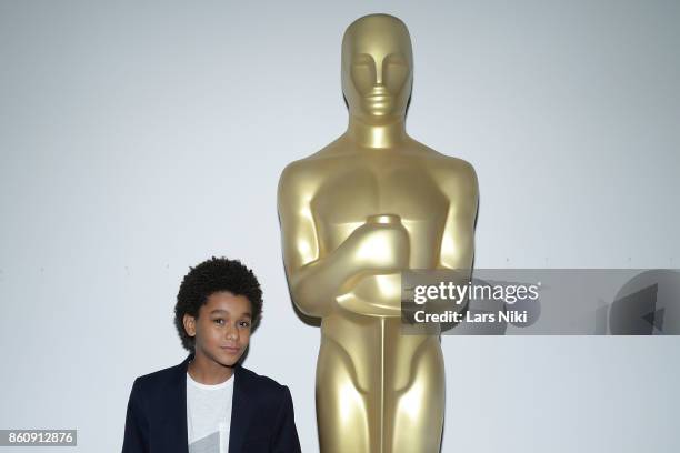 Actor Jaden Michael attends The Academy of Motion Picture Arts & Sciences Official Academy Screening of Wonderstruck at MOMA on October 11, 2017 in...