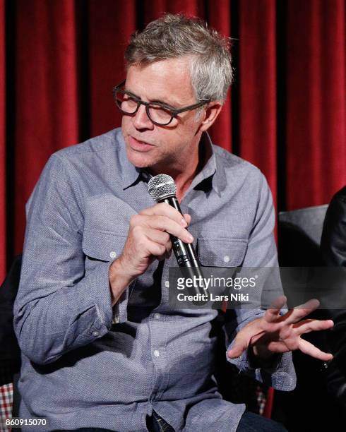 Director Todd Haynes on stage during The Academy of Motion Picture Arts & Sciences Official Academy Screening of Wonderstruck at MOMA on October 11,...