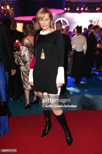 Gesine Cukrowski during the 'Tribute To Bambi' gala at Station on October 5, 2017 in Berlin, Germany.