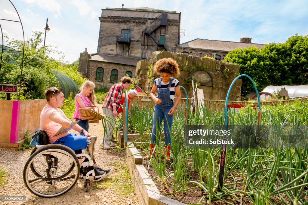 Gardening at the Farm