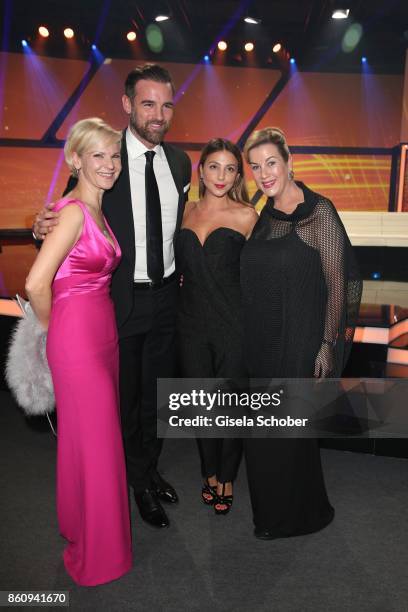 Andrea Kathrin Loewig, Christoph Metzelder, Arzu Bazmann, Alexa Maria Surholt during the 'Tribute To Bambi' gala at Station on October 5, 2017 in...