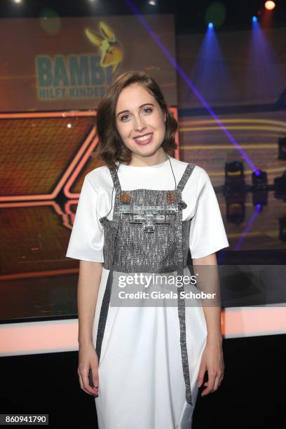 Singer Alice Merton during the 'Tribute To Bambi' gala at Station on October 5, 2017 in Berlin, Germany.