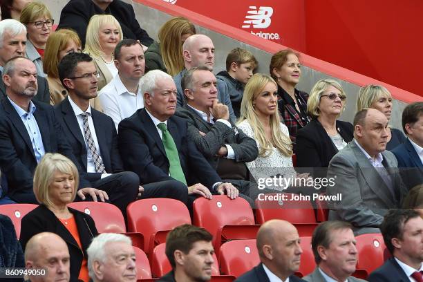 Ian Ayre ex CEO of Liverpool during the Kenny Dalglish Stand unveiling on October 13, 2017 in Liverpool, United Kingdom.