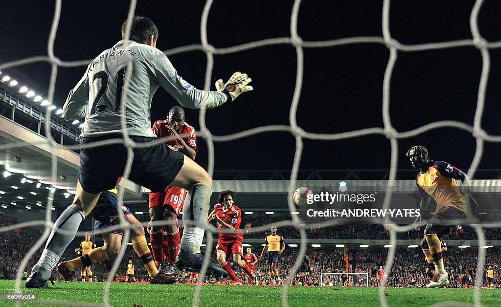 Liverpool's Israeli midfielder Yossi Ben