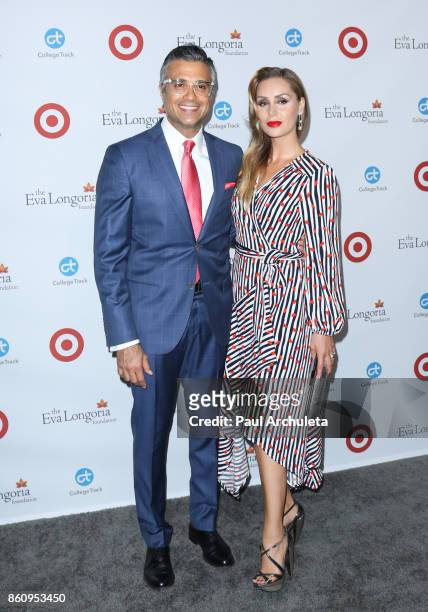 Actor Jaime Camil and his Wife Heidi Balvanera attend the Eva Longoria Foundation annual dinner at The Four Seasons Hotel Los Angeles at Beverly...