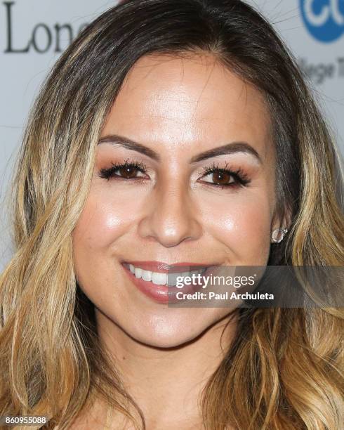 Actress Anjelah Johnson attends the Eva Longoria Foundation annual dinner at The Four Seasons Hotel Los Angeles at Beverly Hills on October 12, 2017...