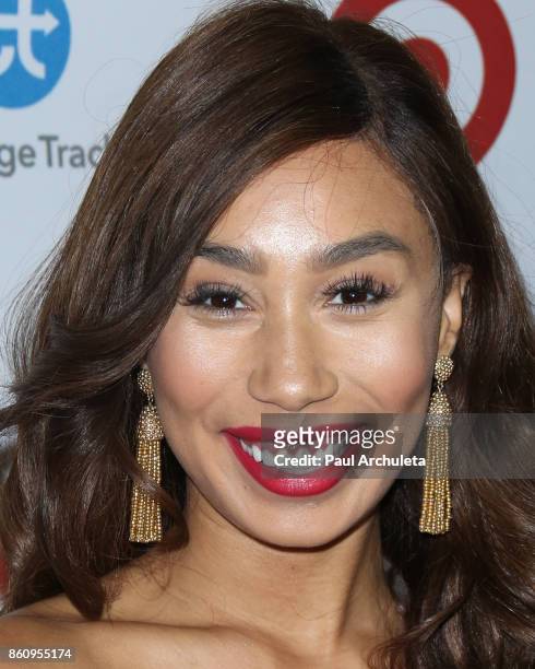 Social Media Personality Eva Gutowski attends the Eva Longoria Foundation annual dinner at The Four Seasons Hotel Los Angeles at Beverly Hills on...