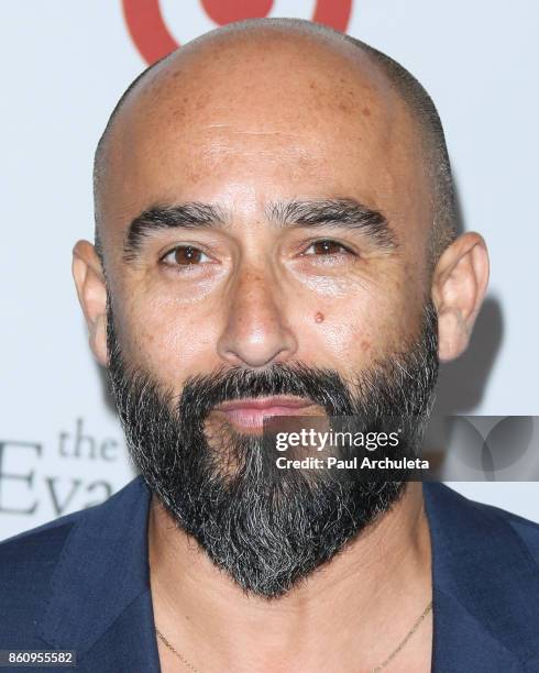 Musician Raul Pacheco attends the Eva Longoria Foundation annual dinner at The Four Seasons Hotel Los Angeles at Beverly Hills on October 12, 2017 in...