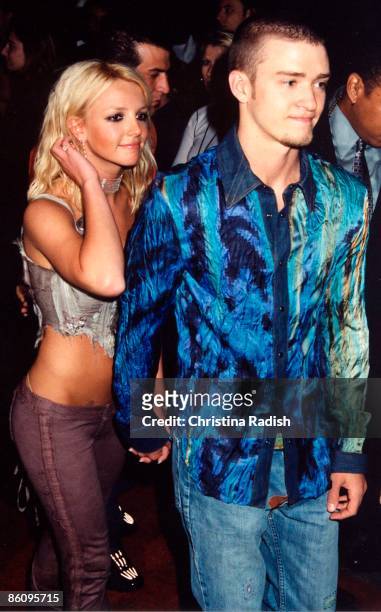 Photo of Britney SPEARS and Justin TIMBERLAKE; with Justin Timberlake from N'Sync