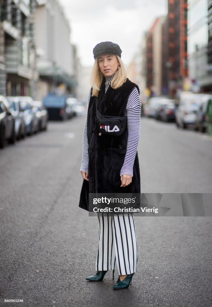 Street Style - Berlin - October 13, 2017