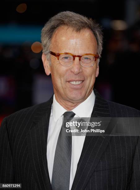 Producer Mark Johnson attends the BFI Patron's Gala and UK Premiere of "Downsizing" during the 61st BFI London Film Festival at the Odeon Leicester...