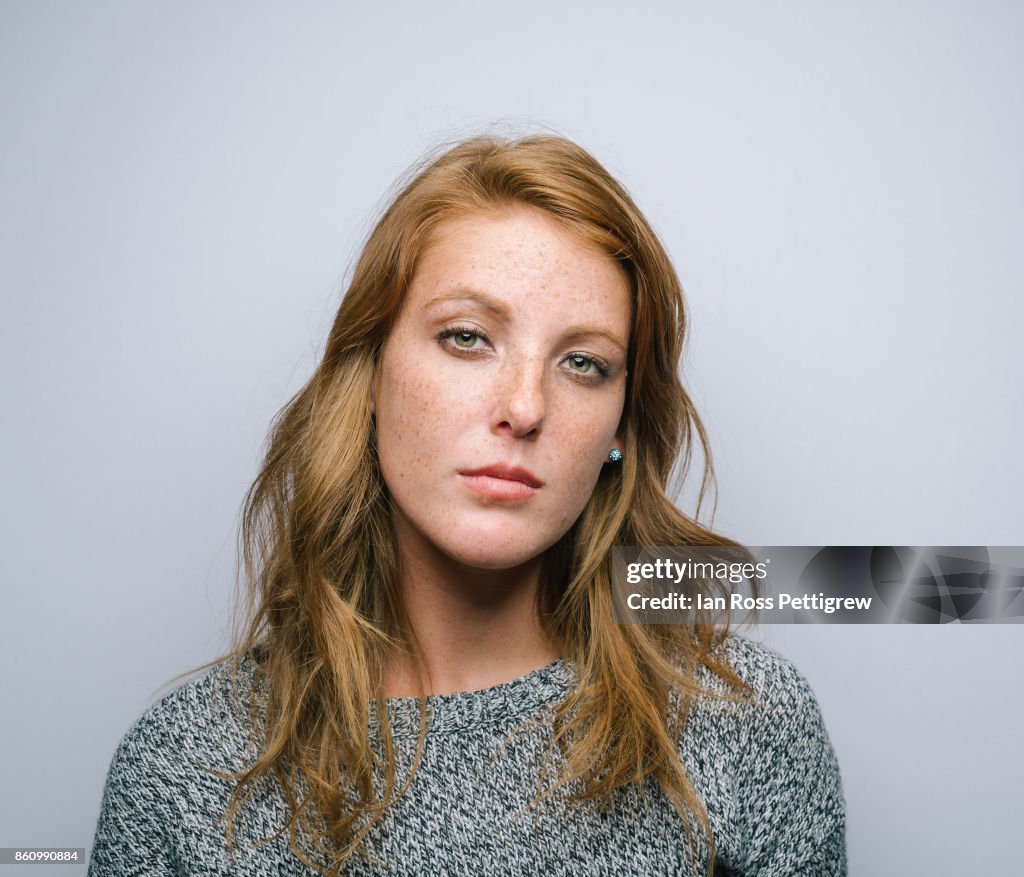 Freckled Model Beautiful Model With Freckles High-Res Stock Photo - Getty Images