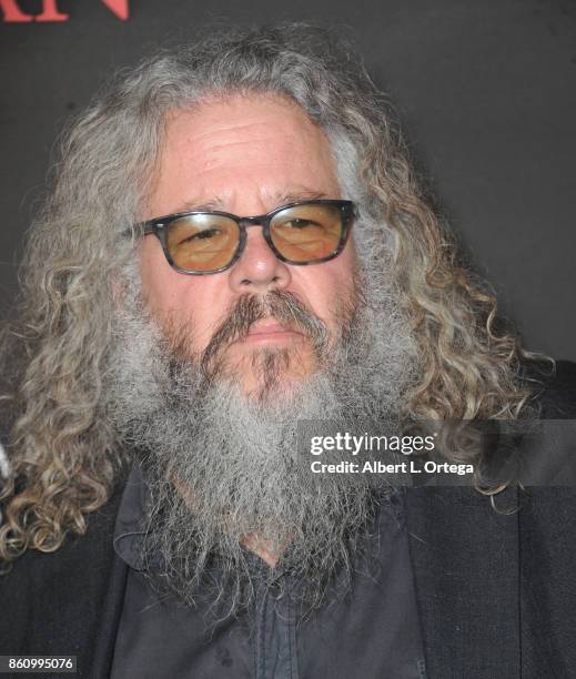 Actor Mark Boone Junior arrives for the Premiere Of Miramax's "American Satan" held at AMC Universal City Walk on October 12, 2017 in Universal City,...