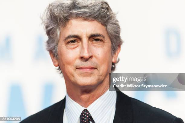 Alexander Payne arrives for the UK film premiere of 'Downsizing' at Odeon Leicester Square during the 61st BFI London Film Festival, BFI Patron's...