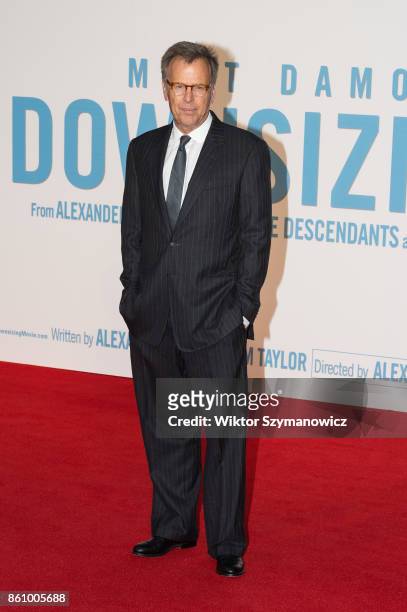 Producer Mark Johnson arrives for the UK film premiere of 'Downsizing' at Odeon Leicester Square during the 61st BFI London Film Festival, BFI...