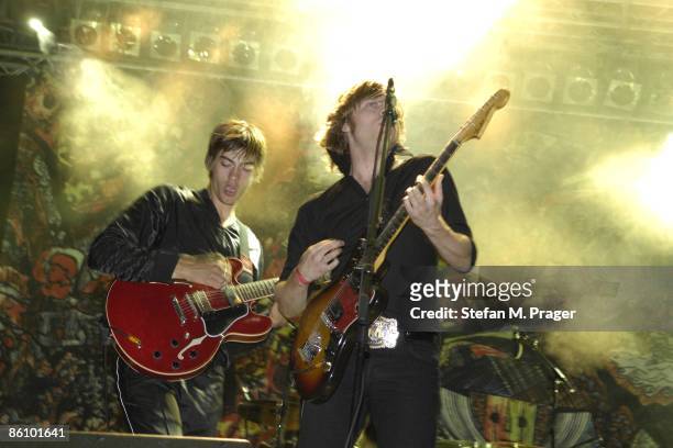 Photo of SONNENROT FESTVAL and MANDO DIAO; Performing live onstage at the Sonnenrot Festival