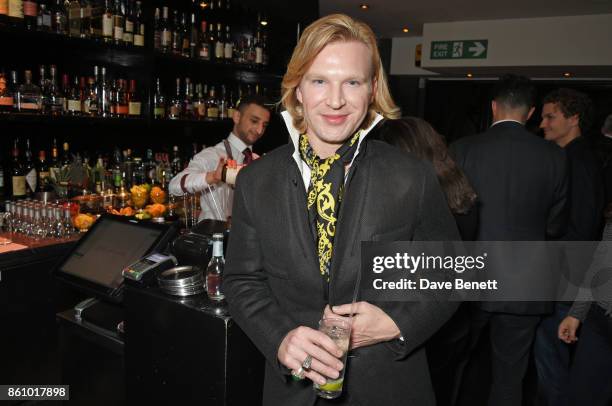 Henry Conway attends the "Walk With Me" party sponsored by Martin Millers Gin at The Den, 100 Wardour St, on October 13, 2017 in London, England.