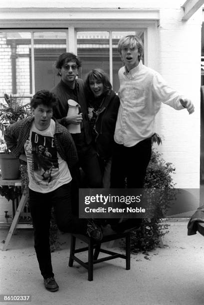 Photo of SONIC YOUTH; 1984