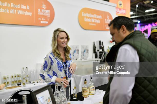 View of Adirondack American Whiskey at Southern Glazer's Wine & Spirits of New York Trade Tasting presented by Beverage Media Group, during the Food...