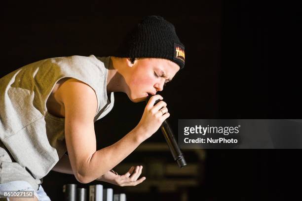 American singer and internet personality Rolf Jacob Sartorius known professionally as Jacob Sartorius, performs in Milan, Italy, on during his Left...