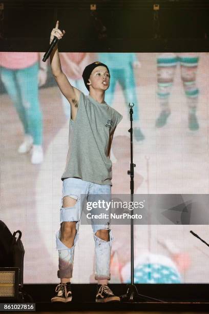 American singer and internet personality Rolf Jacob Sartorius known professionally as Jacob Sartorius, performs in Milan, Italy, on during his Left...