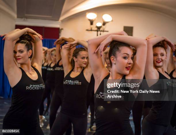 Radio City Rockettes kick off rehearsals for the 2017 Christmas Spectacular inside The Church of St. Paul the Apostle located at 405 West 59th Street...