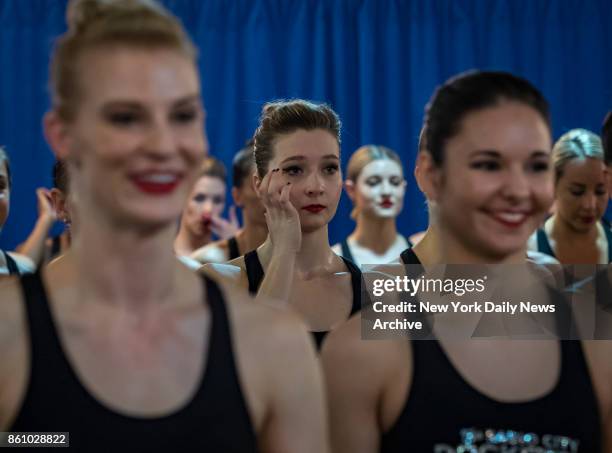 Radio City Rockettes kick off rehearsals for the 2017 Christmas Spectacular inside The Church of St. Paul the Apostle located at 405 West 59th Street...
