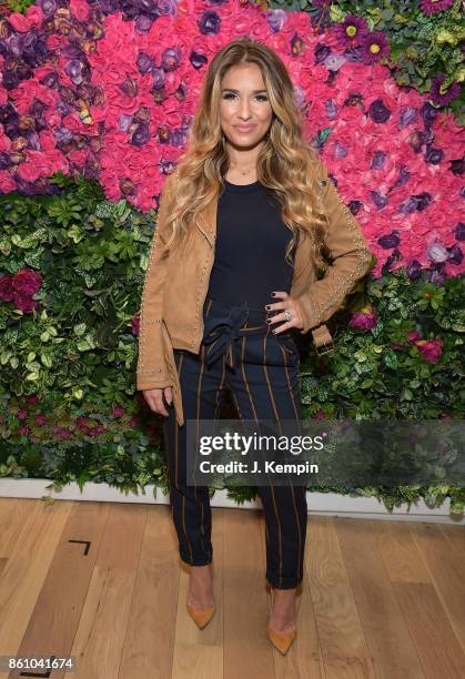 Singer Jessie James Decker signs copies of her new album "Southern Girl City Lights" at Sony Square on October 13, 2017 in New York City.