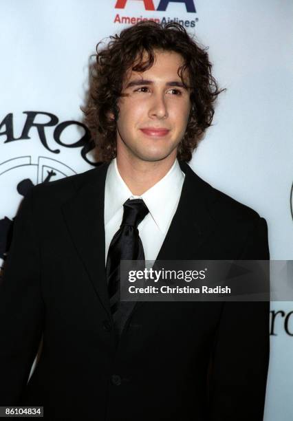 Photo of Josh GROBAN; Josh Groban at the Carousel of Hope gala held at the Beverly Hilton Hotel in Beverly Hills, Calif. On October 23, 2004