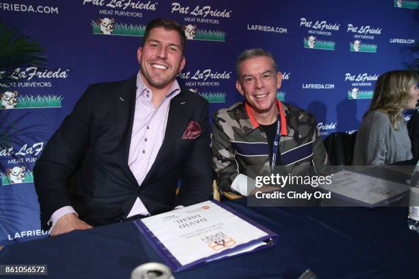 Judges David Diehl and Elvis Duran attends the Food Network & Cooking Channel New York City Wine & Food Festival Presented By Coca-Cola - Blue Moon...