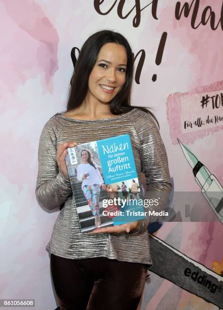 Nandini Mitra during the Launch of her book 'Naehen fuer deinen grossen auftritt' on October 13, 2017 in Frankfurt am Main, Germany.