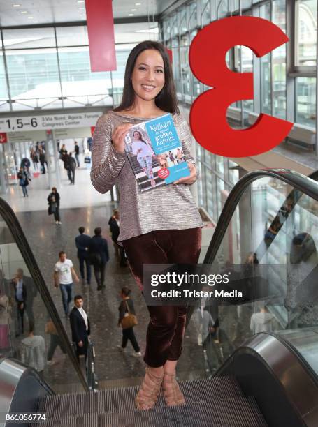 Nandini Mitra during the Launch of her book 'Naehen fuer deinen grossen auftritt' on October 13, 2017 in Frankfurt am Main, Germany.