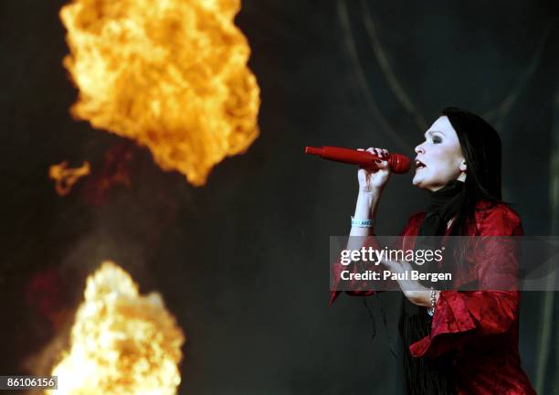 Photo of NIGHTWISH; ,Nijmegen, Dynamo Open Air, Nightwish, Gothic from Finland, Vocals Tarja Turunen