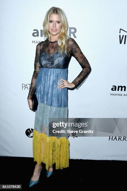 Actor Sarah Wright attends the amfAR Gala at Ron Burkle's Green Acres Estate on October 13, 2017 in Beverly Hills, California.