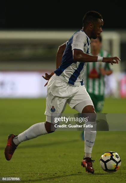 Porto forward Hernani Fortes from Portugal in action during the Portuguese Cup match between Lusitano Ginasio Clube and FC Porto at Estadio do...