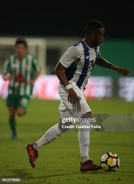 Porto forward Hernani Fortes from Portugal in action during the Portuguese Cup match between Lusitano Ginasio Clube and FC Porto at Estadio do...