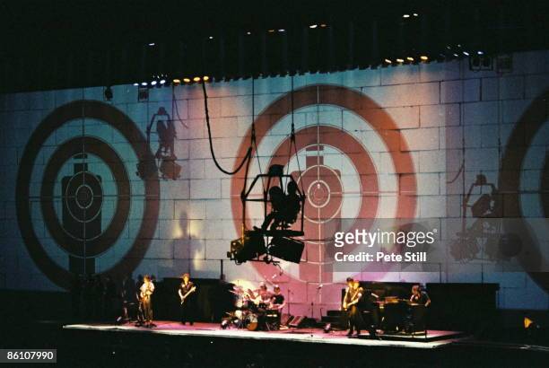 Photo of PINK FLOYD, performing live onstage - The Wall Concert