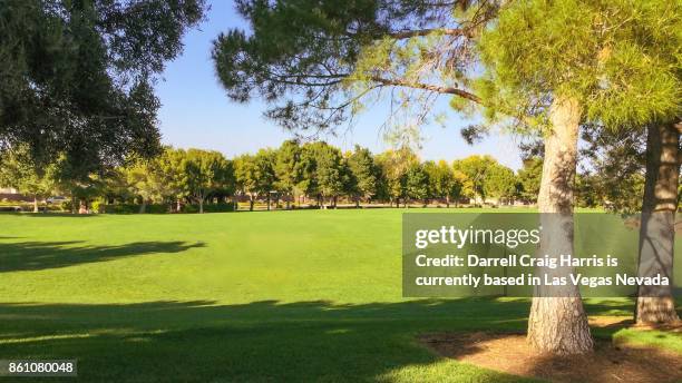 public park field in henderson nevada - henderson   nevada stock-fotos und bilder