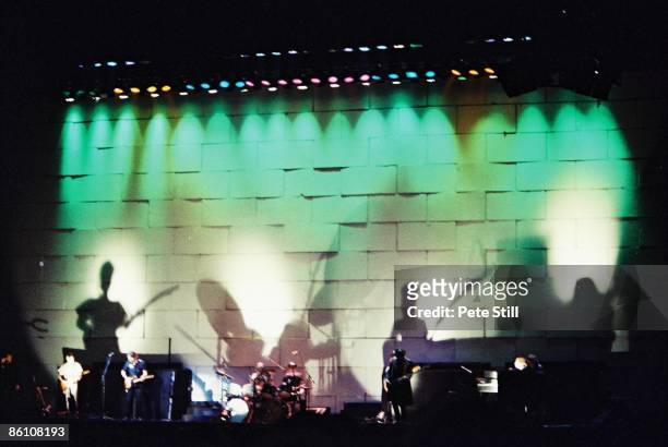 Photo of PINK FLOYD, performing live onstage - The Wall Concert