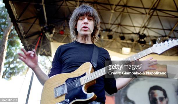 Photo of Mike STERN; Mike Stern, Italy Roma 4 july 2005, Stazione Birra