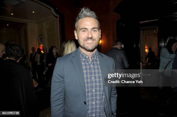 Clay Dunn attends a Dinner with Dominique Crenn and Alex Guarnaschelli part of the Bank of America Dinner Series presented by The Wall Street Journal...