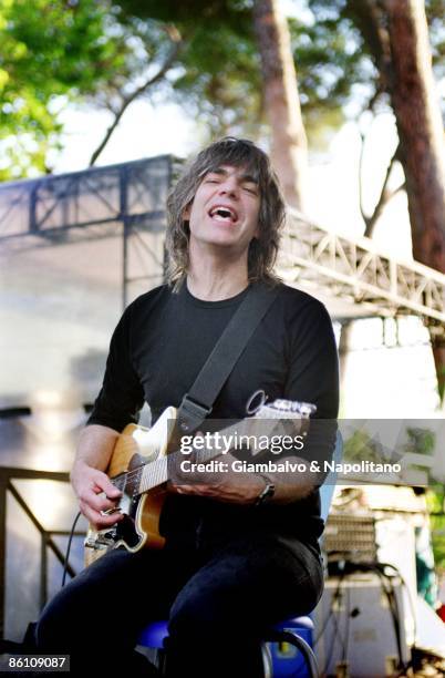 Photo of Mike STERN; Mike Stern, Italy Roma 4 july 2005, Stazione Birra