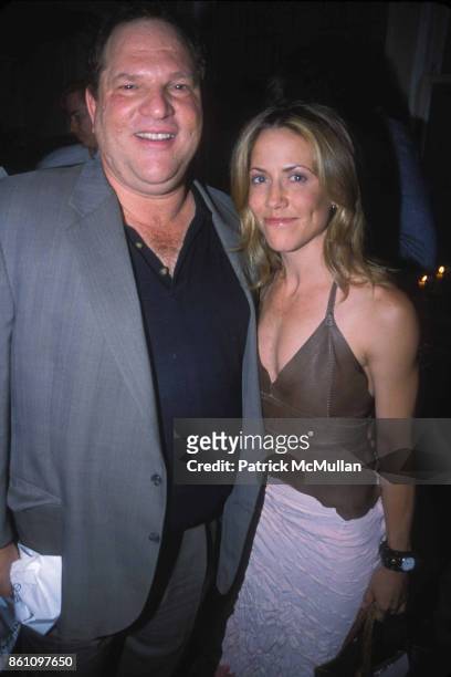 Harvey Weinstein and Sheryl Crow attend 'Greenfingers' film screening to benefit the Horticultural Society of New York at Sony Lincoln Square Theater...