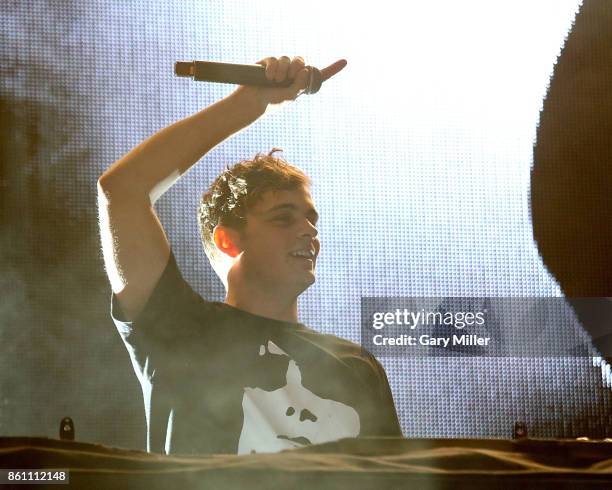 Martin Garrix performs in concert during the second week of Austin City Limits Music Festival at Zilker Park on October 13, 2017 in Austin, Texas.