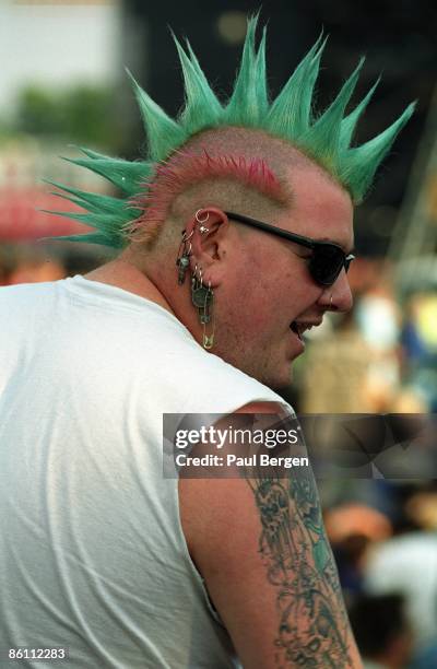 Photo of PUNKS, punk with dyed mohican